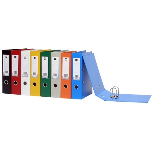 MARBIG A4 PVC LEVER ARCH FOLDER BLACK