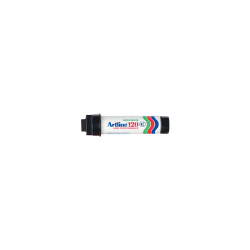 ARTLINE 120 PERMANENT MARKER 20mm BROAD BLACK EACH