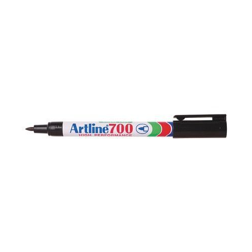 ARTLINE 700 PERMANENT MARKER FINE 0.7mm BLACK BOX 12