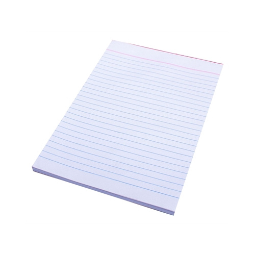 QUILL A5 RULED PAD BOND 90 LEAF PACK 20