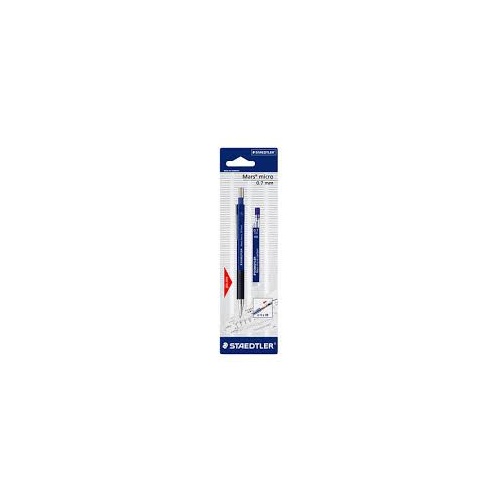 STAEDTLER 775 07 MARSMICRO PRO MECHANICAL PENCIL 0.7mm + HB LEADS 