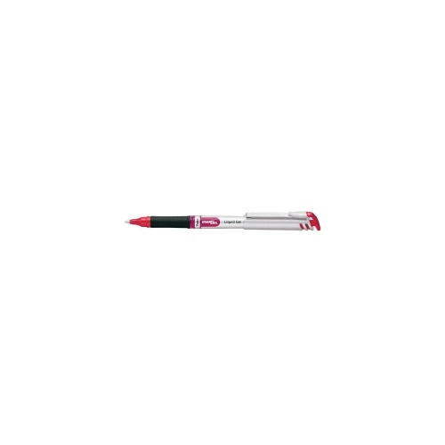 PENTEL ENERGEL BL17 0.7mm ROLLERBALL LIQUID GEL INK PEN RED BOX 12