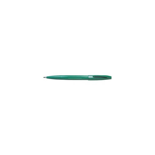 PENTEL S520 SIGN PEN MEDIUM 0.8mm GREEN BOX 12