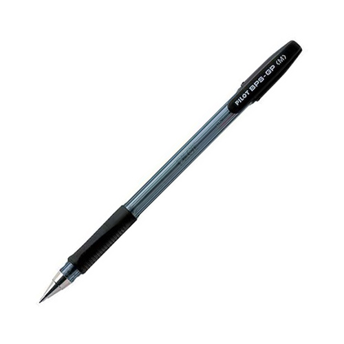 PILOT BPS-GP BALLPOINT PEN MEDIUM BLACK BOX 12