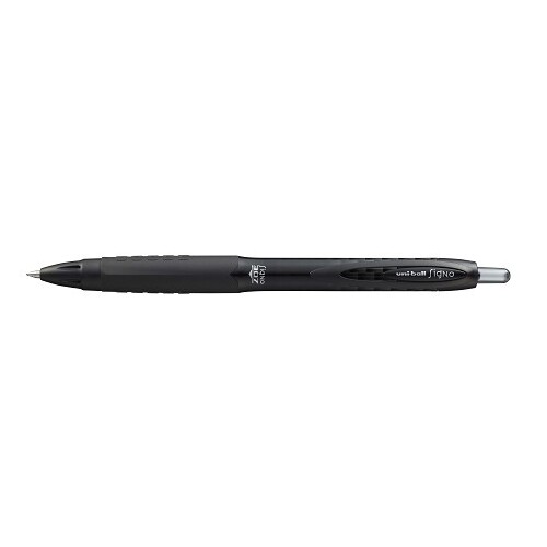 Uni-Ball Signo 307 Fine 0.7mm Retractable Rollerball Gel Pen Black Box 12