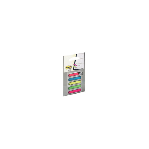 3M 684-ARR2 POST IT FLAGS ARROWS BRIGHT 5 COLOURS PACK 100