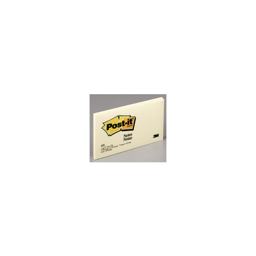 3M 655Y POST IT NOTE 73x123mmYELLOW PACK 12