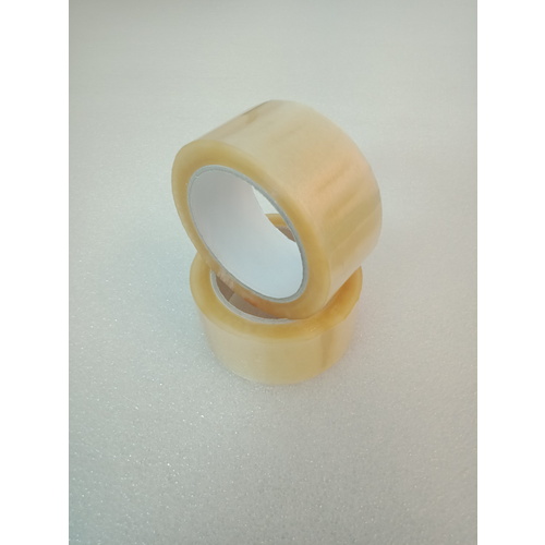 MOO CLEAR RUBBER ADHESIVE 48mm X 75m PACKAGING TAPE