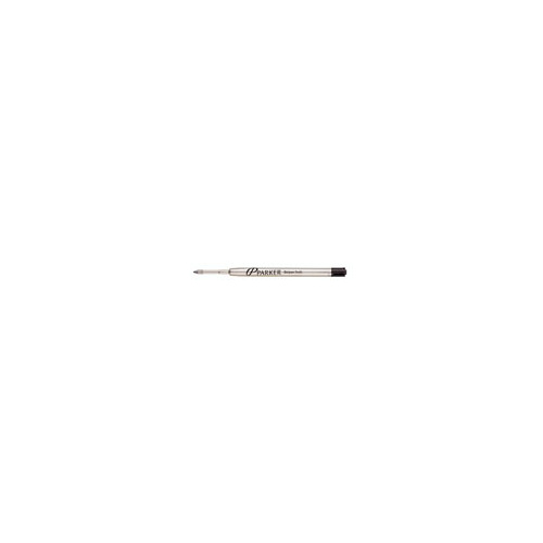 PARKER BALLPOINT PEN REFILL MEDIUM BLACK PACK OF 2