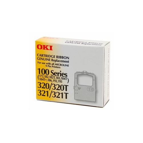 OKI MICROLINE 320/321T SERIES RIBBON BLACK
