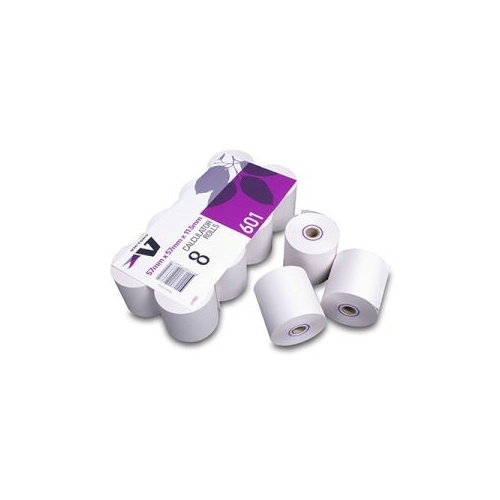 VICTORY CCR601 CALCULATOR ROLL 57x57mm PACK 8