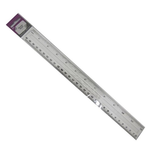 D513 PLASTIC RULER CLEAR 30cm
