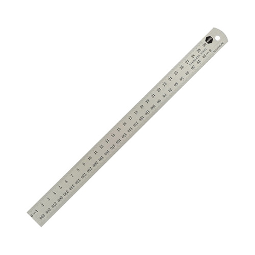 MARBIG 975700 STAINLESS STEEL RULER 30cm