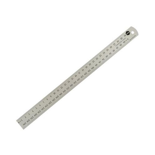 STAINLESS STEEL RULER 60CM