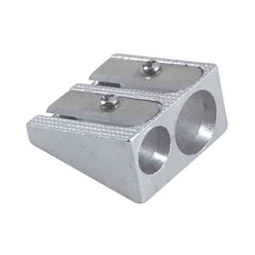 MARBIG 2 HOLE PENCIL SHARPENER METAL HAND HELD