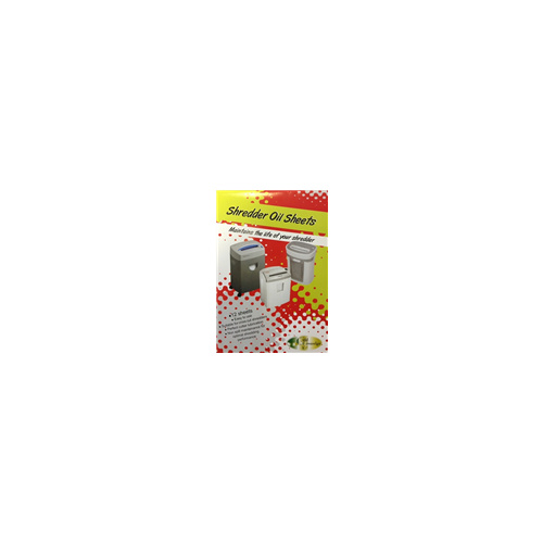 GOLD SOVEREIGN SHREDDER OIL SHEETS 12 PACK