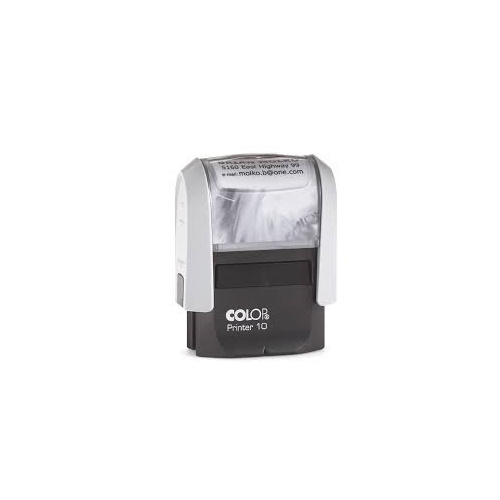 COLOP P10 PRINTER SELF INKING CUSTOM MADE STAMP 27x10mm
