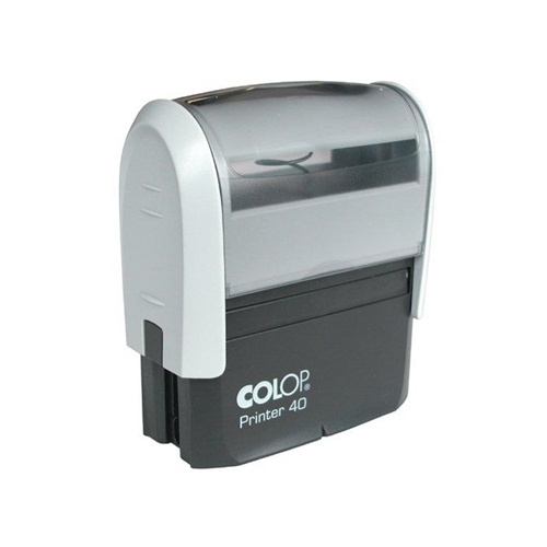 COLOP P40 PRINTER SELF INKING CUSTOM MADE STAMP 59x23mm