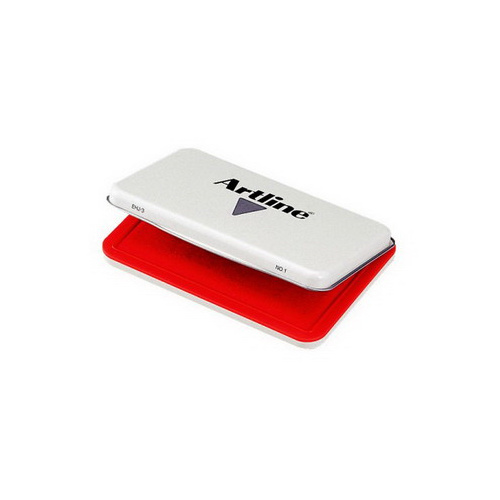 ARTLINE PREMIUM STAMP PAD 1 RED 67x106mm