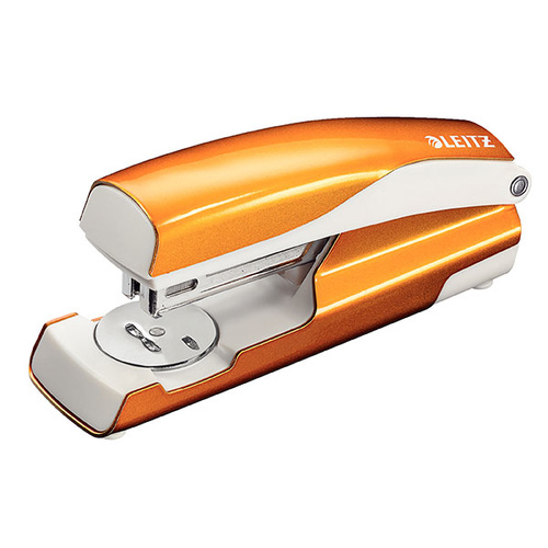 LEITZ NEXXT SERIES WOW METAL STAPLER ORANGE