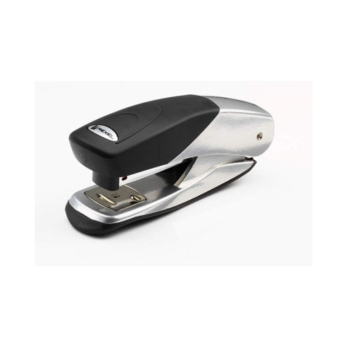 REXEL MATADOR PRO HALF STRIP STAPLER SILVER BLACK