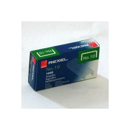 REXEL NO 10 STAPLES BOX 1000
