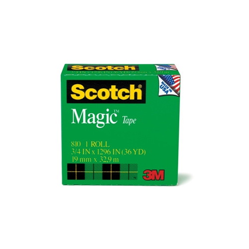 3M SCOTCH 810 MAGIC TAPE 19mm x 33m