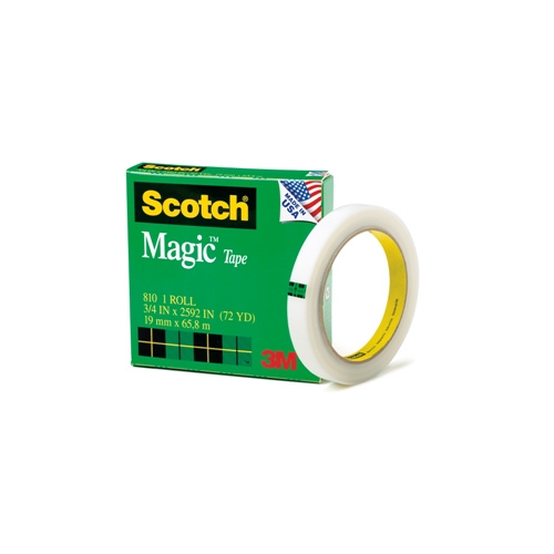 3M SCOTCH 810 MAGIC TAPE 19mm x 66m