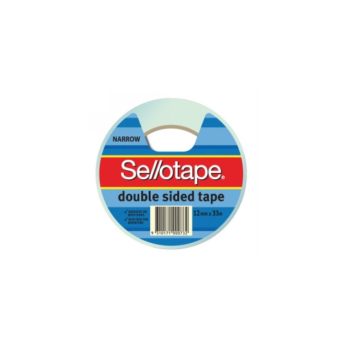SELLO 404 DOUBLE SIDED TAPE 12mm x 33m