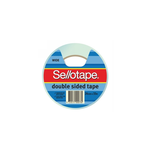SELLO 404 DOUBLE SIDED TAPE 24mm x 33m