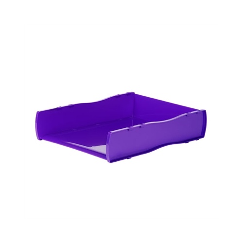 ESSELTE WOW DOCUMENT TRAY PURPLE