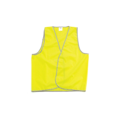 DAY HI VIS SAFETY VEST FLURO YELLOW 