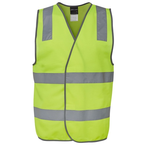 SAFETY VEST FULL LENGTH WITH REFLECTIVE TAPES YELLOW 