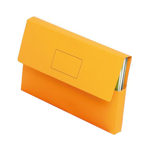 MARBIG 4004006 SLIMPICK DOCUMENT WALLET FOOLSCAP ORANGE EACH