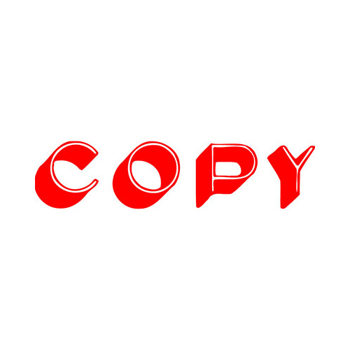 XSTAMPER 1336 COPY RED