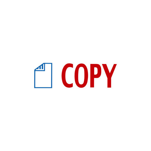 XSTAMPER 2022 COPY IN RED WITH BLUE ICON