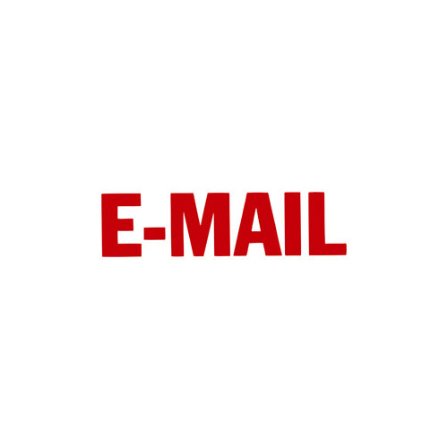 XSTAMPER 1651 EMAIL RED
