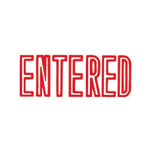 XSTAMPER 1021 ENTERED RED