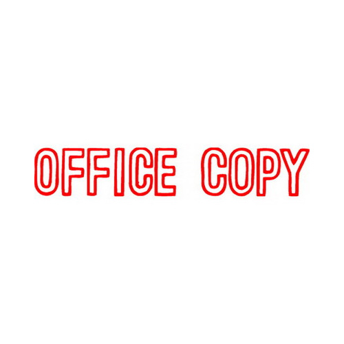 XSTAMPER 1064 OFFICE COPY RED