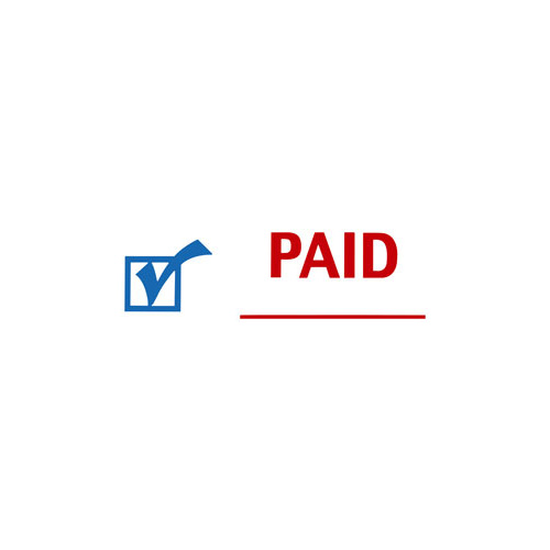 XSTAMPER 2024 PAID WITH DATE IN RED WITH BLUE ICON