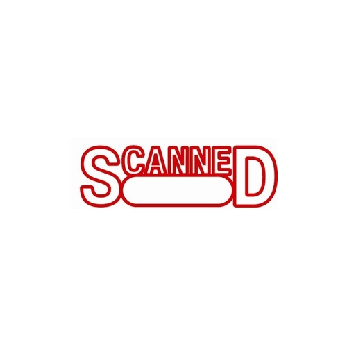 XSTAMPER 1197 SCANNED / DATE RED